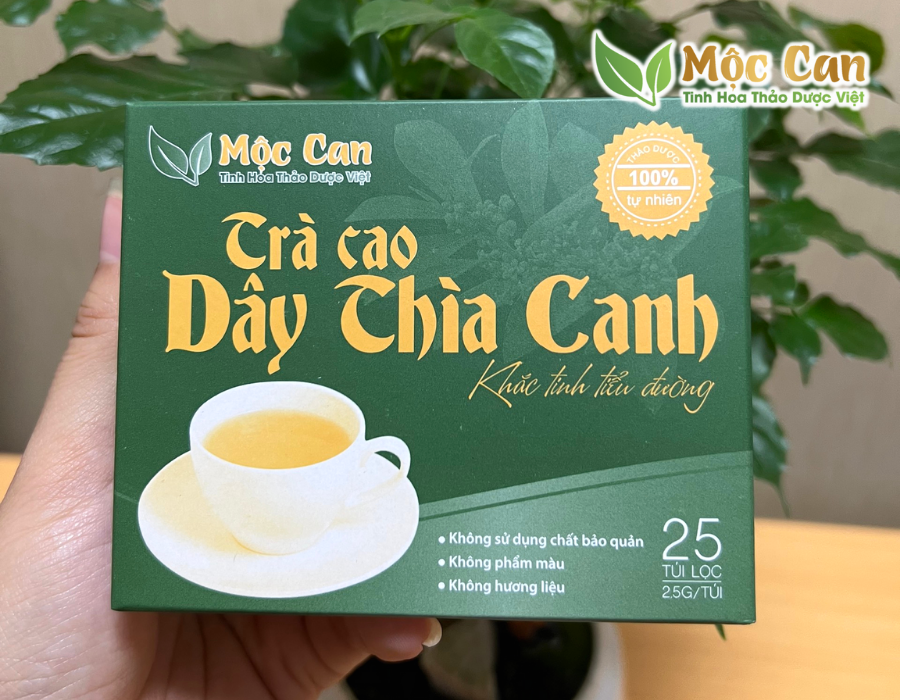 Trà Cao Thìa Canh Mộc Can - Giải pháp mới với bệnh nhân Tiểu đường 1